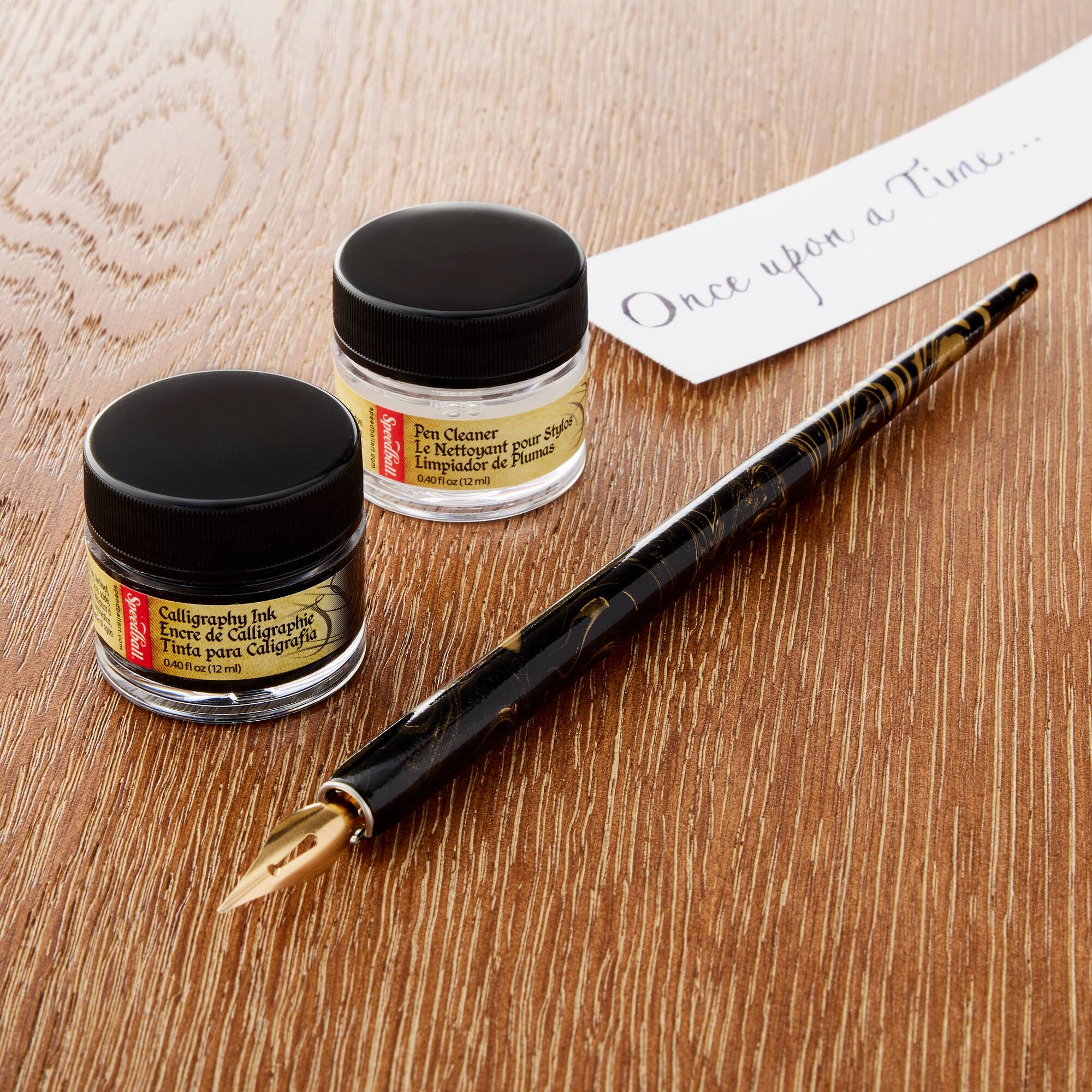 6 Pack: Speedball® Signature Series™ Calligraphy Pen & Ink Set